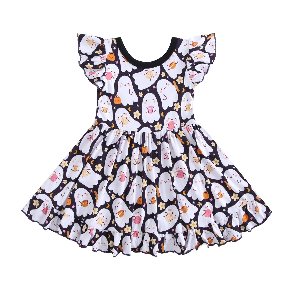Little Boo Bodysuit Twirl Dress