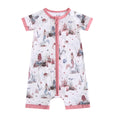 Load image into Gallery viewer, Mermaid Cove Short Sleeve Romper BDLJ

