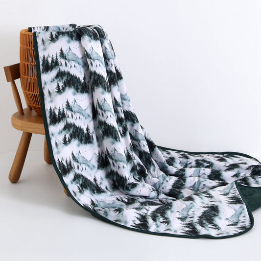 Mountain Mist Adult Quilted Blanket