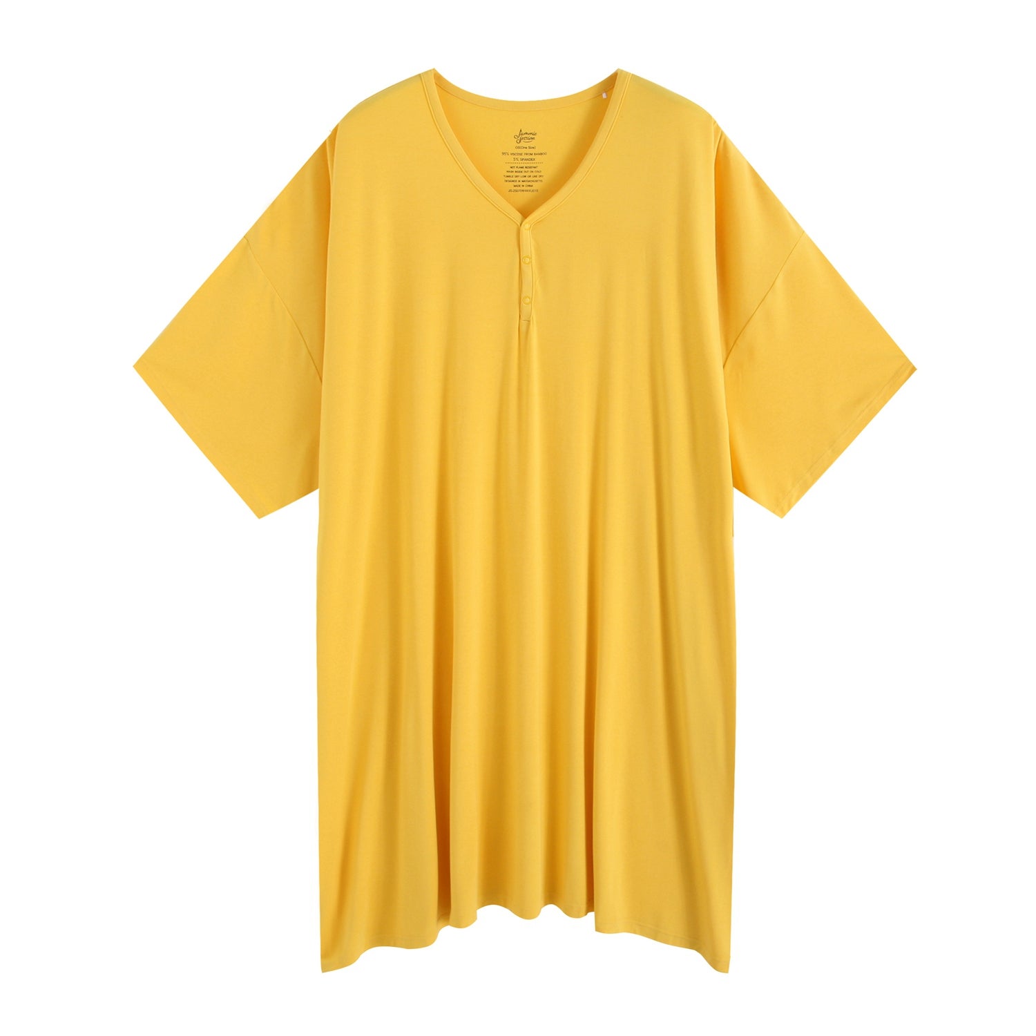 Suns and Roses Solid Women's Muumuu Lounge Tee (One size Fits XS - XXL)