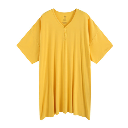 Suns and Roses Solid Women's Muumuu Lounge Tee (One size Fits XS - XXL)