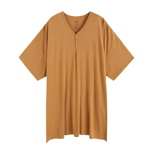 Honey Blooms Solid Women's Muumuu Lounge Tee (One size Fits XS - XXL)