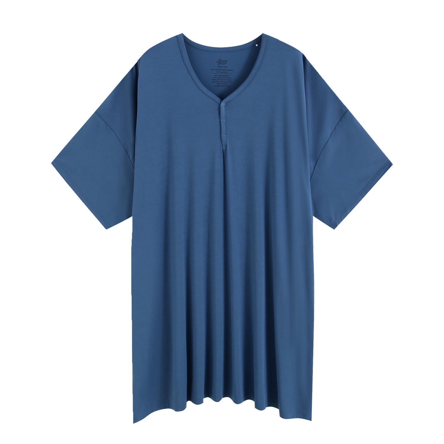 Whispering Wildflowers Solid Women's Muumuu Lounge Tee (One size Fits XS - XXL)