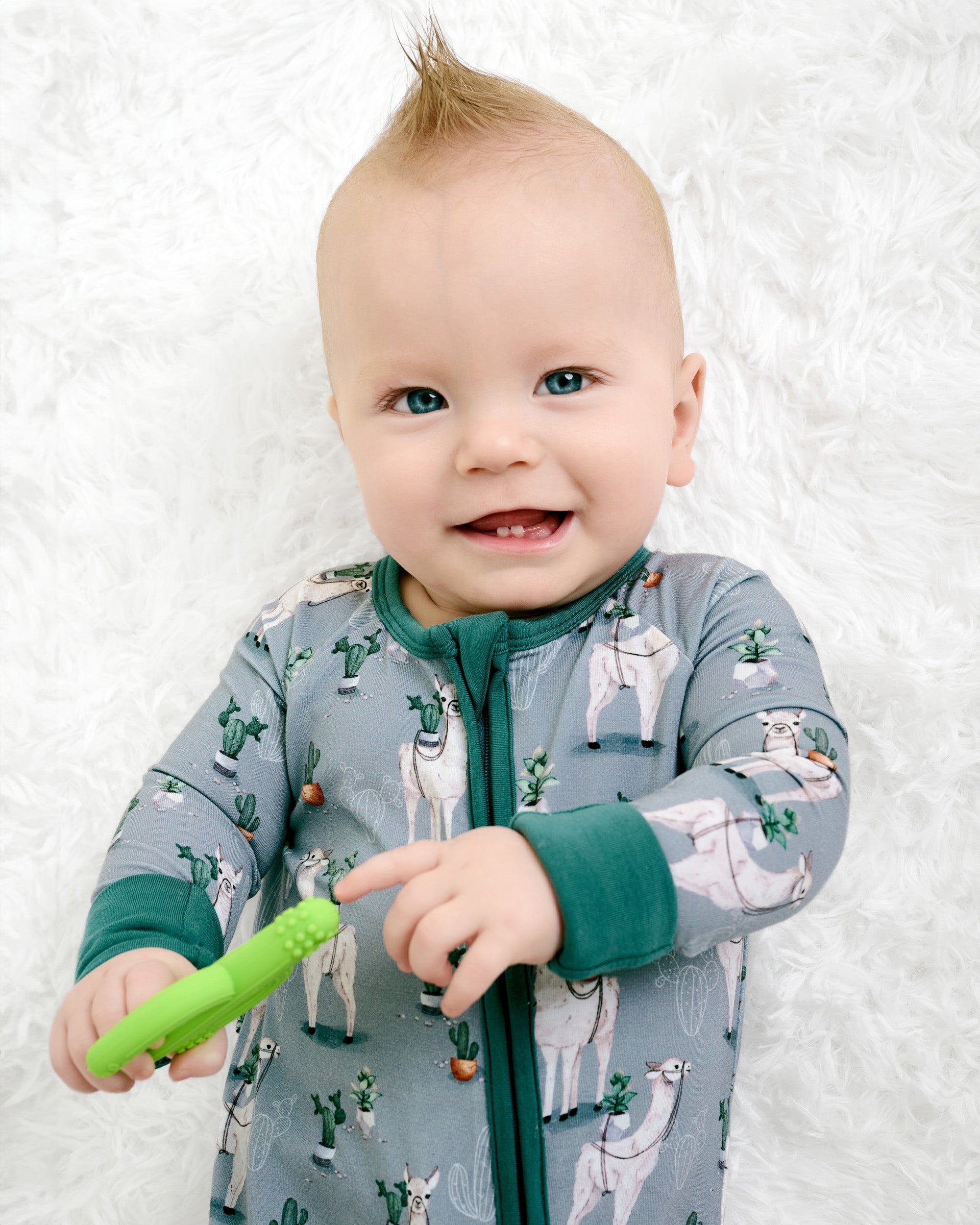Prickly Llama Romper BDLJ