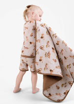 Ari (Lion) TENCEL™ Modal Mini Quilted Blanket - Jammie Session