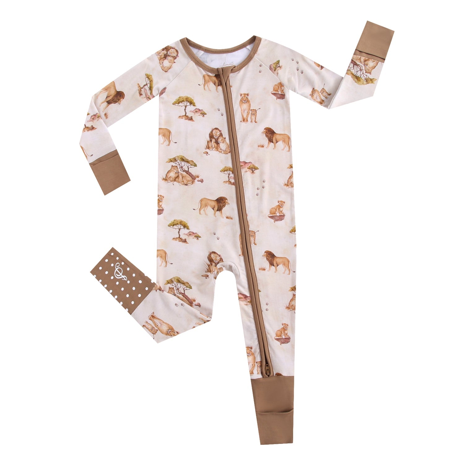 Ari (Lion) TENCEL™ Modal Romper - Jammie Session
