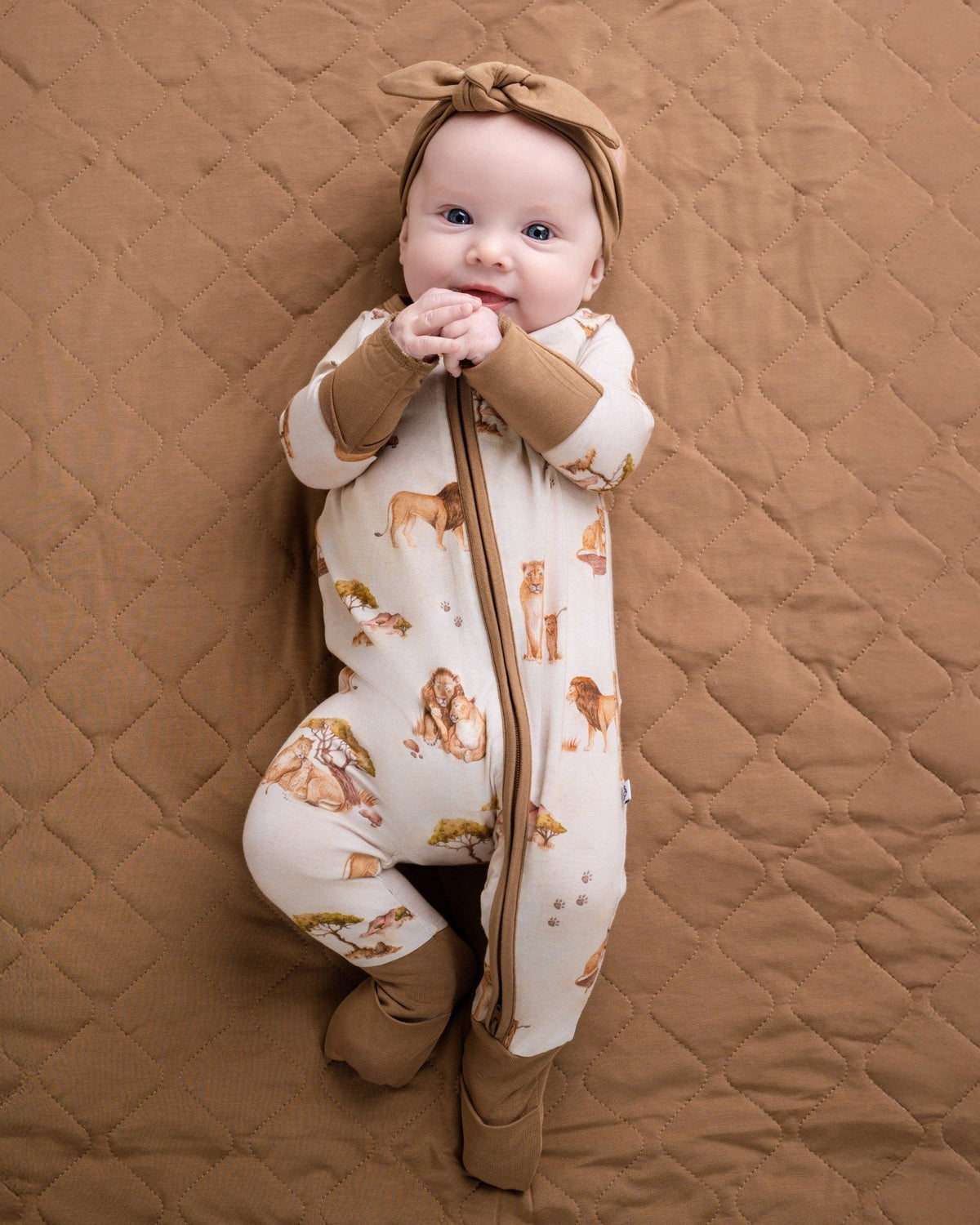 Ari (Lion) TENCEL™ Modal Romper - Jammie Session