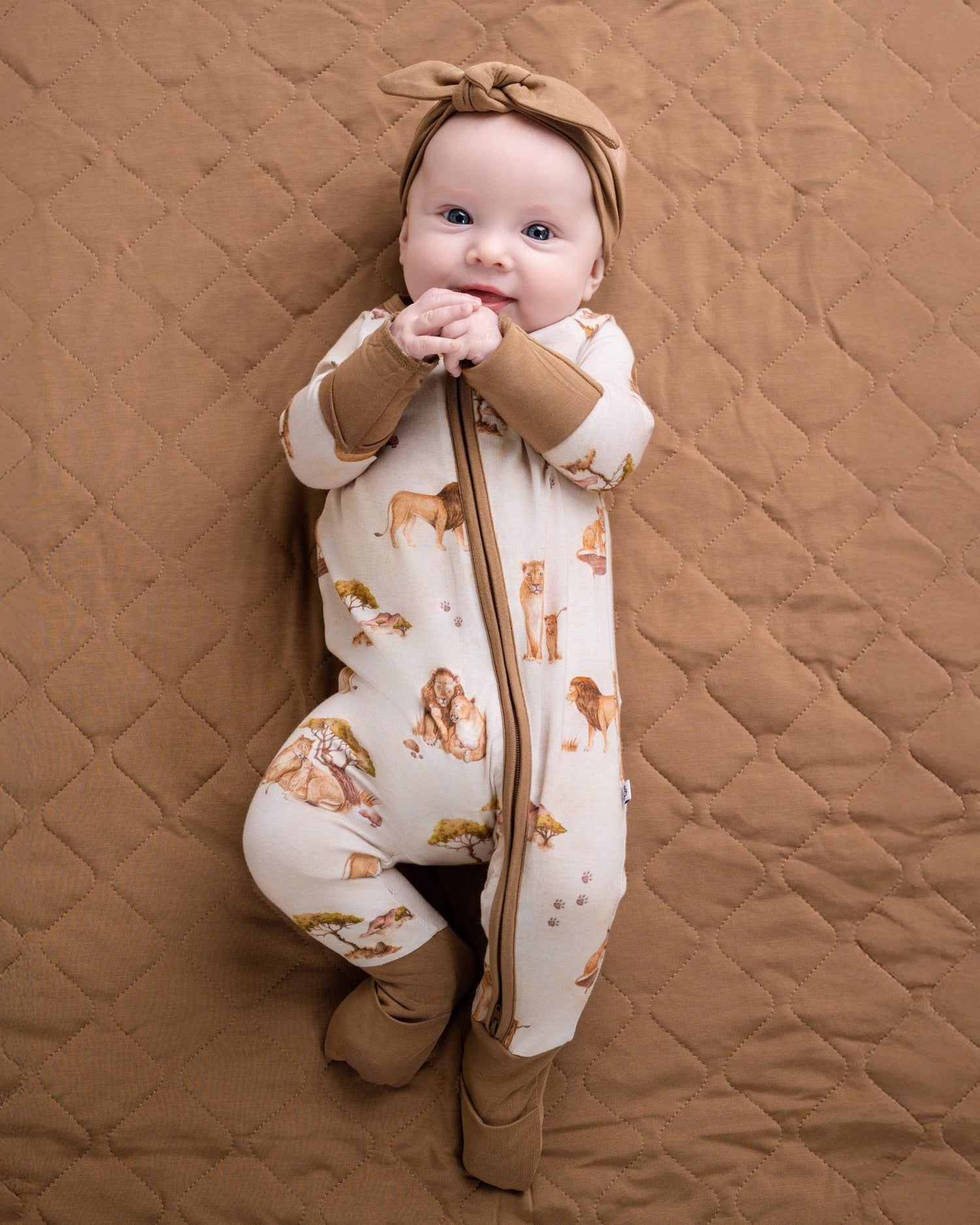 Ari (Lion) TENCEL™ Modal Romper - Jammie Session