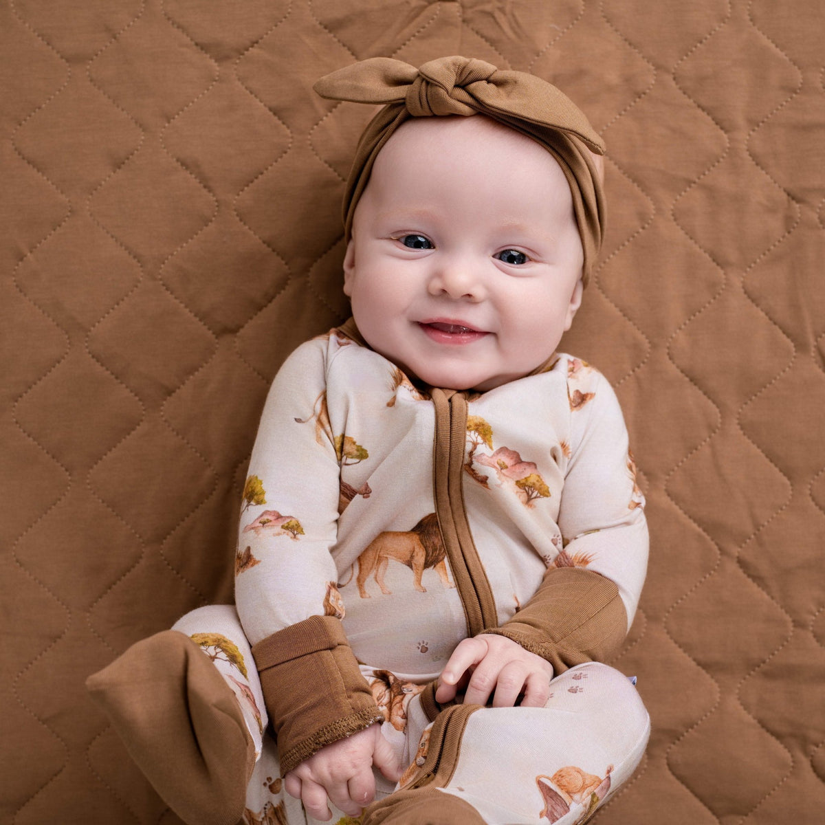 Ari (Lion) TENCEL™ Modal Romper - Jammie Session