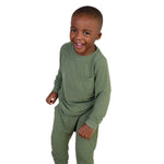 Bamboo Waffle Kids' Jogger Set - Line Dry Only - Jammie Session