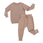 Bamboo Waffle Kids' Jogger Set - Line Dry Only - Jammie Session