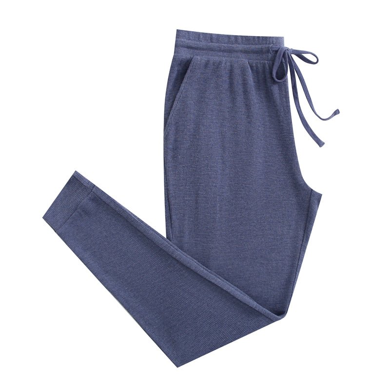 Bamboo Waffle Men's Jogger Pants - Line Dry Only - Jammie Session
