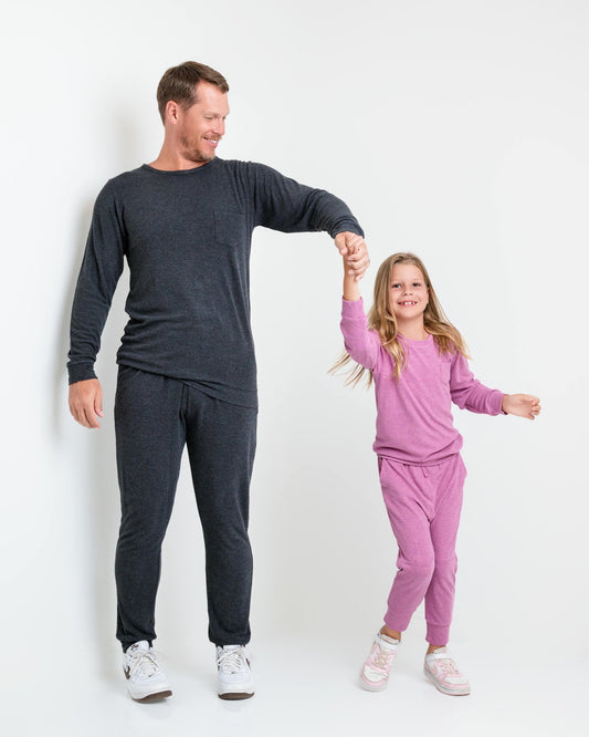 Bamboo Waffle Men's Jogger Pants - Line Dry Only - Jammie Session