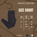 Bamboo Waffle Men's Jogger Pants - Line Dry Only - Jammie Session