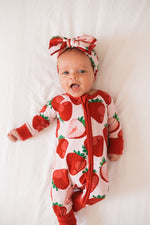 Berry Sweet (Strawberry) Romper - Jammie Session