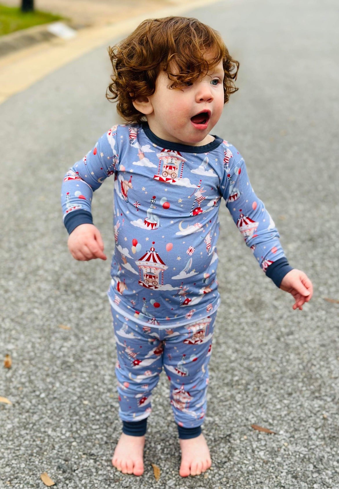 Big Top Bed Time Long Sleeve PJs BDLJ - Jammie Session