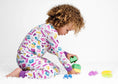 Load image into Gallery viewer, Block Party (Purple) Long Sleeve PJ's BDLJ - Jammie Session

