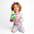 Load image into Gallery viewer, Block Party (Purple) Long Sleeve PJ's BDLJ - Jammie Session
