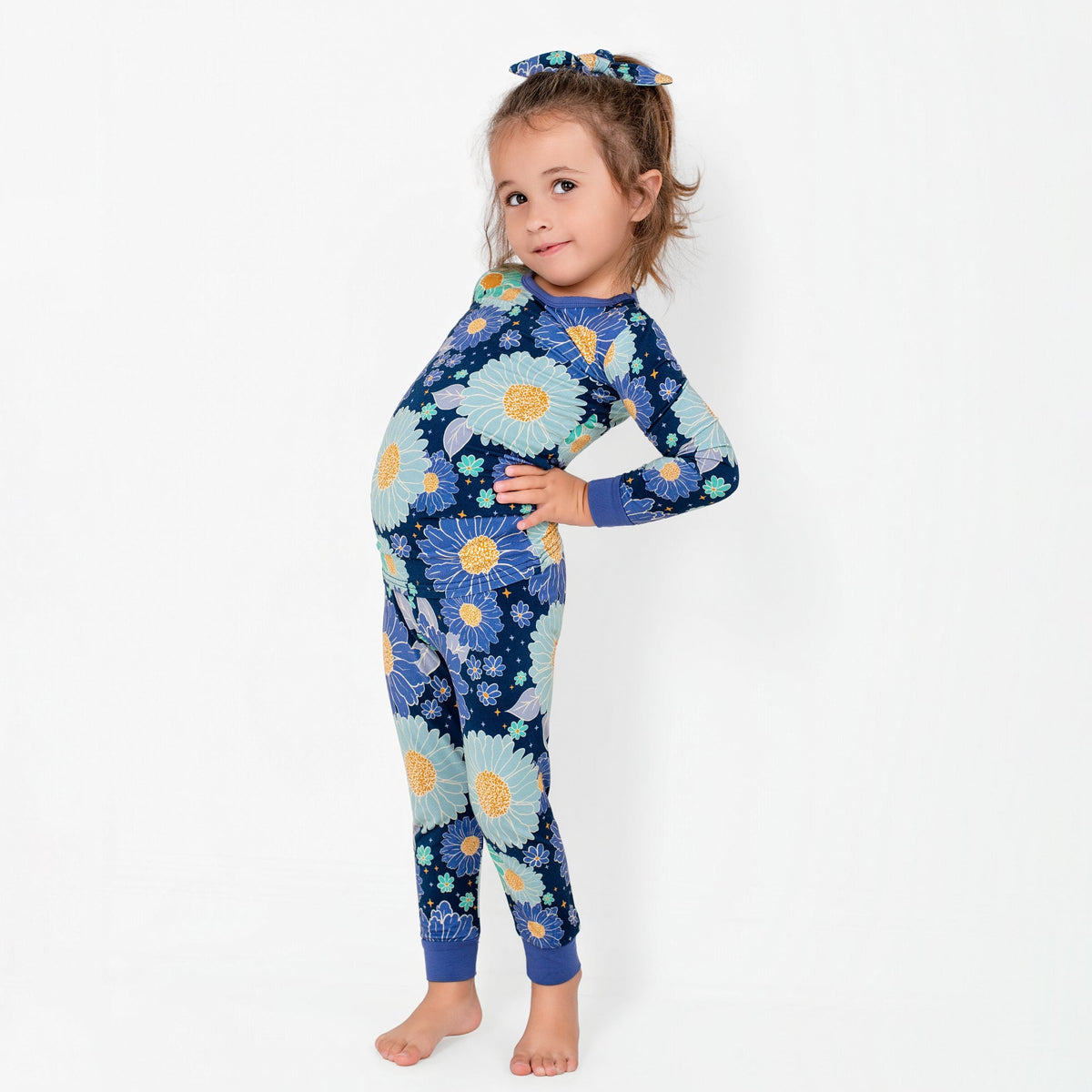 Bluepsie Daisy Long Sleeve PJ's - Jammie Session