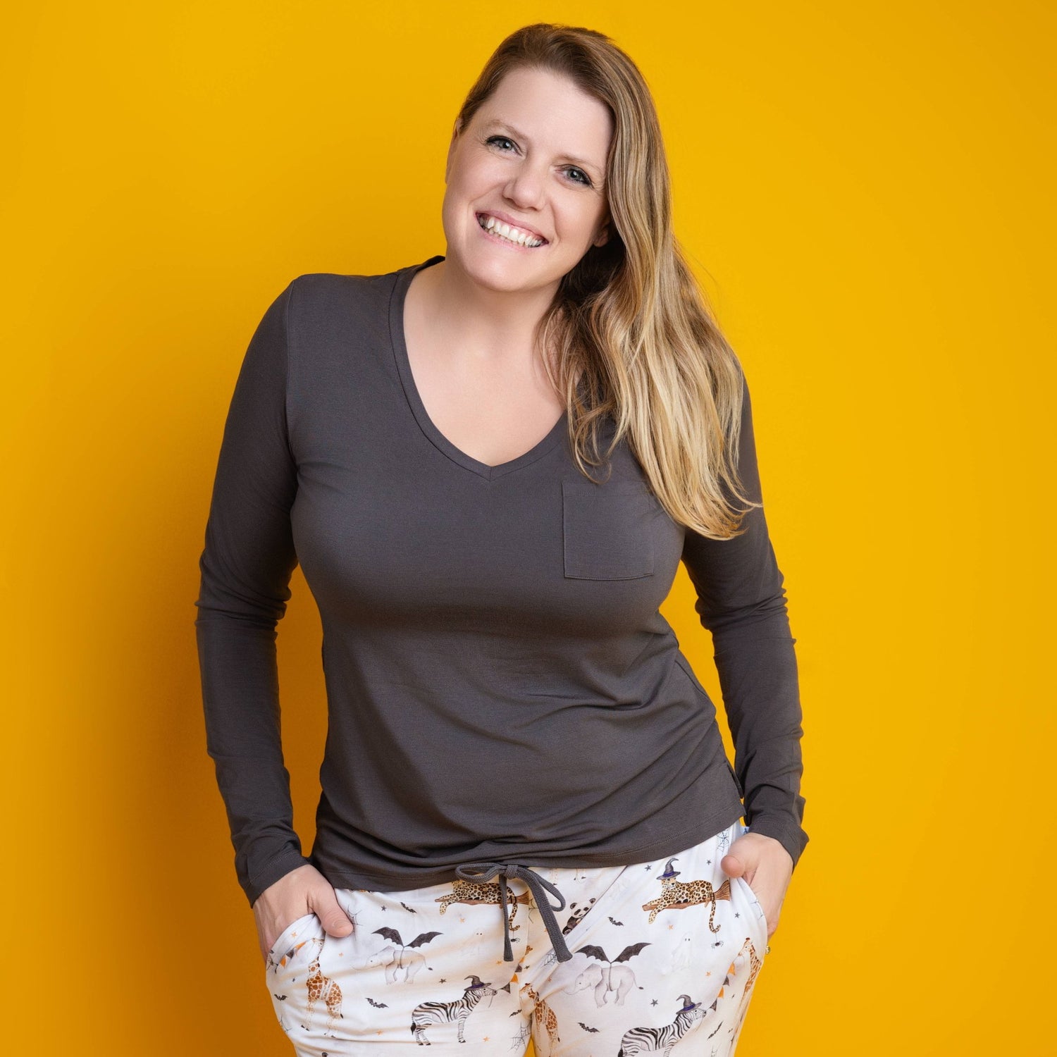 Boo Crew Women's Long Sleeve Shirt - Jammie Session