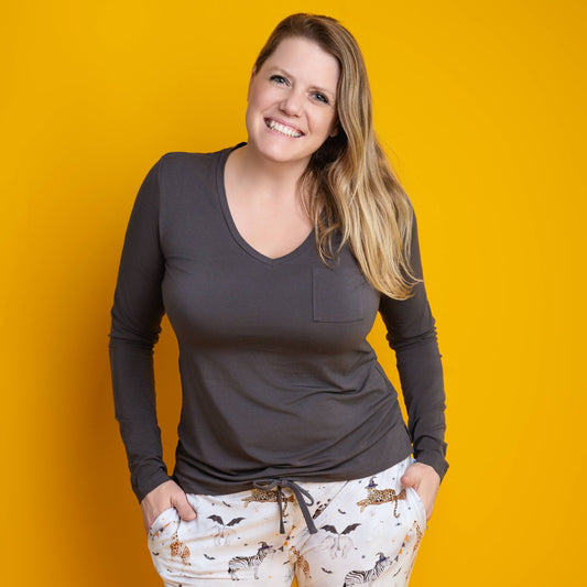Boo Crew Women's Long Sleeve Shirt - Jammie Session