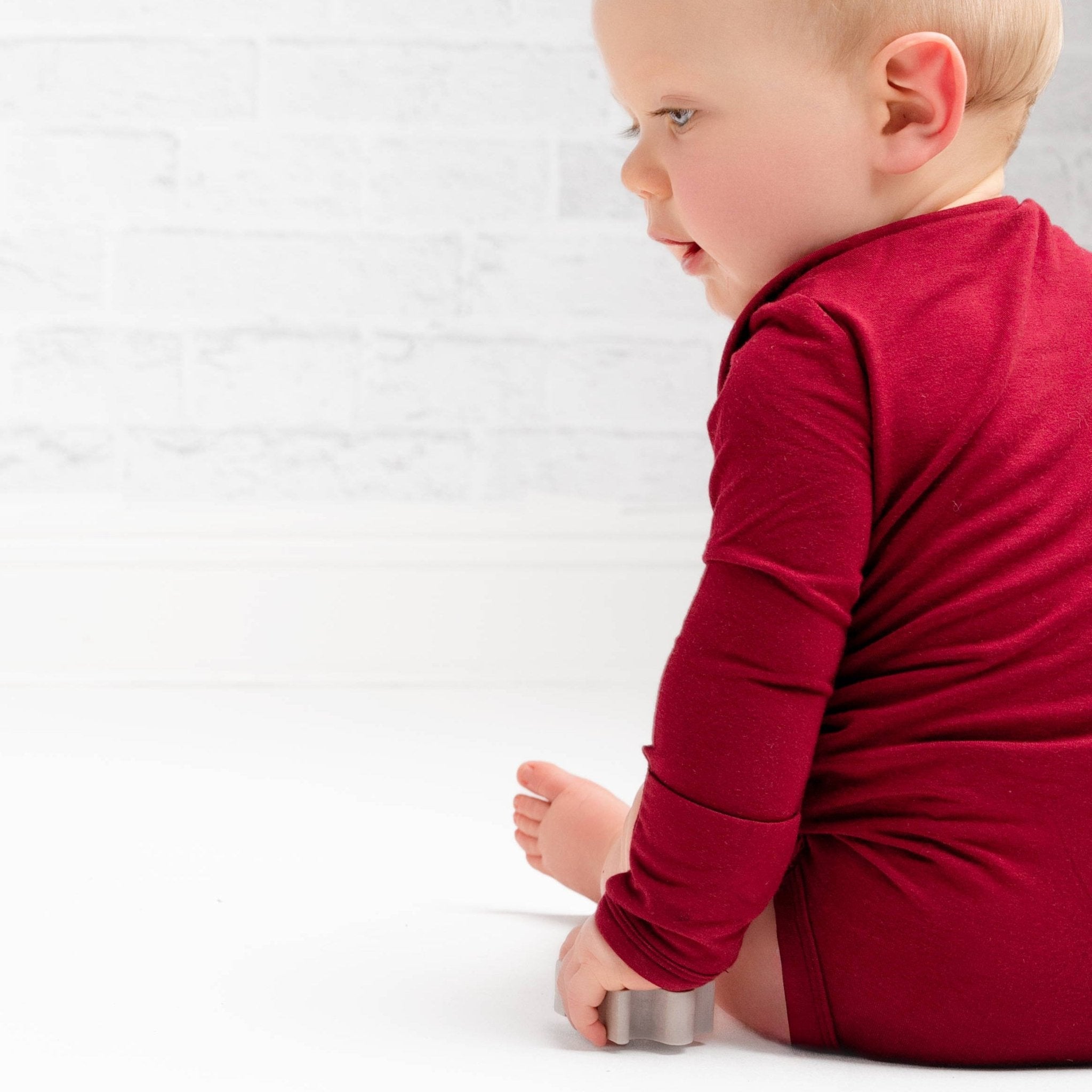 Burgundy Bodysuit - Jammie Session