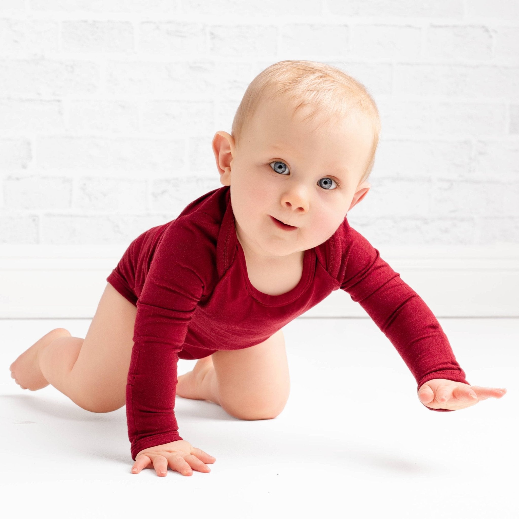 Burgundy Bodysuit - Jammie Session