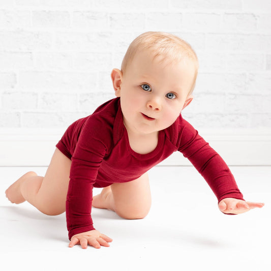 Burgundy Bodysuit - Jammie Session