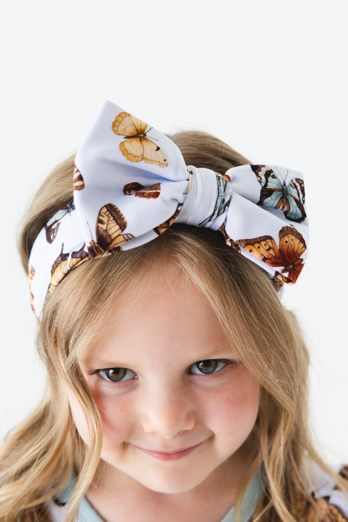 Butterfly Kisses Bow - Jammie Session