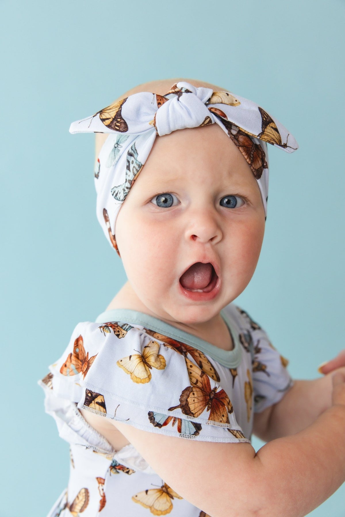 Butterfly Kisses Bow - Jammie Session