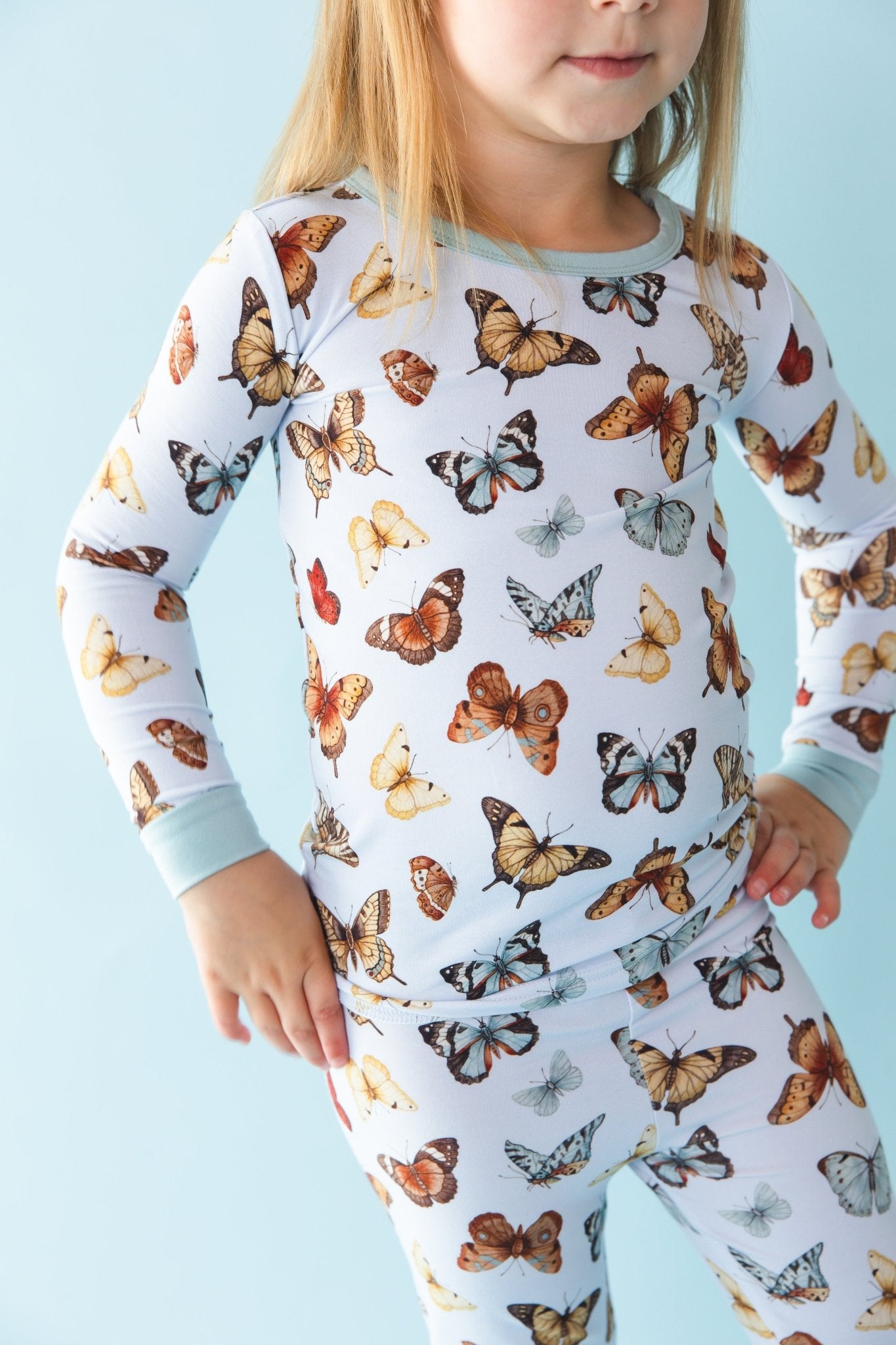 Butterfly Kisses Long Sleeve PJ's - Jammie Session
