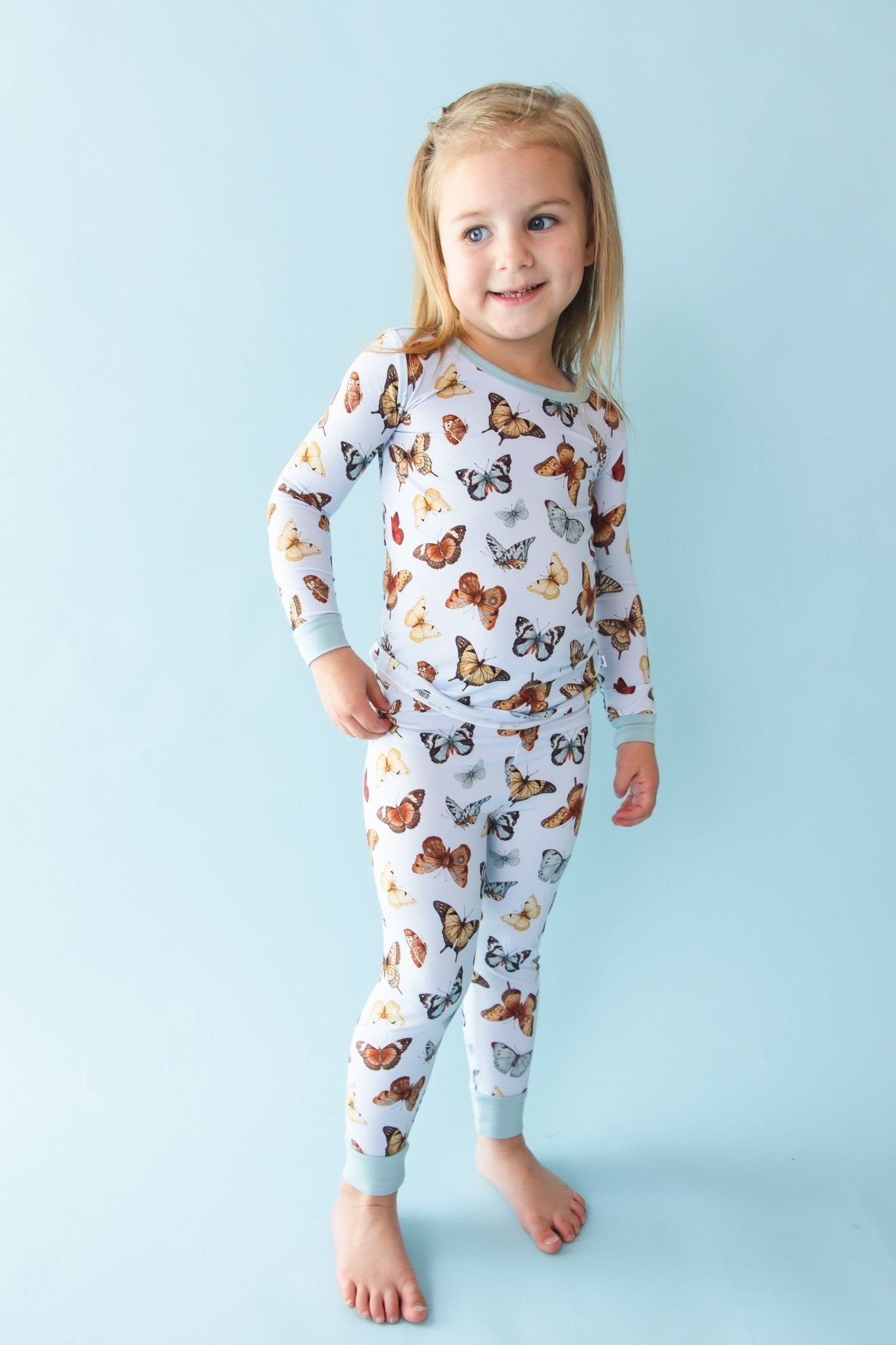 Butterfly Kisses Long Sleeve PJ's - Jammie Session