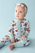 Load image into Gallery viewer, Butterfly Kisses Ruffle Romper - Jammie Session
