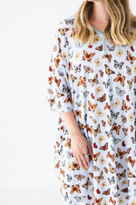 Butterfly Kisses Women's Muumuu Lounge Tee (ONE SIZE FITS XS - XXL) - Jammie Session