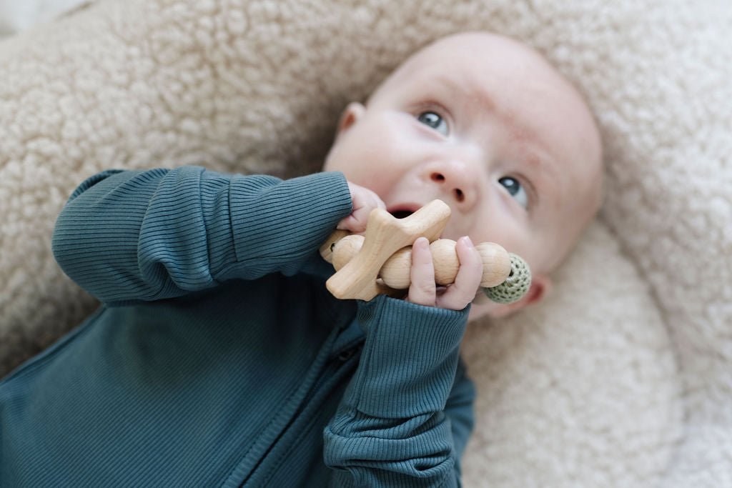 Cadet (Blue) Ribbed Romper BDLJ - Jammie Session