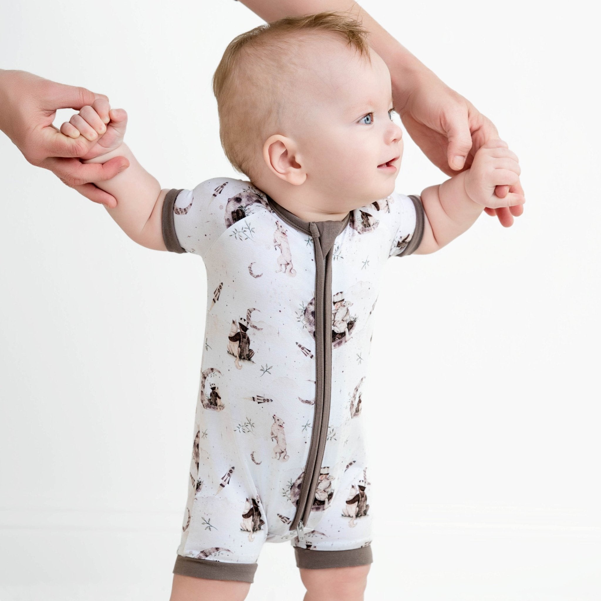 Celestie Bestie Short Sleeve Romper BDLJ - Jammie Session