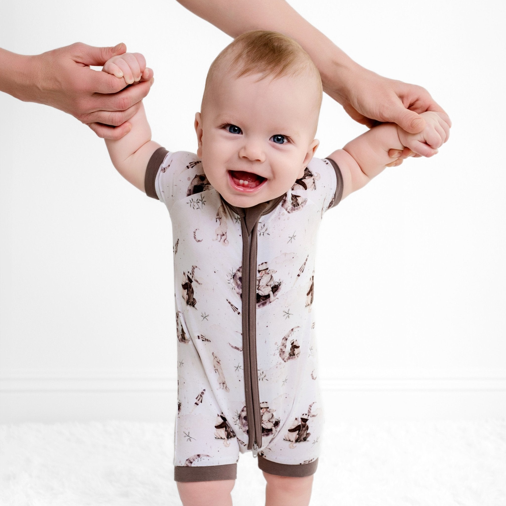 Celestie Bestie Short Sleeve Romper BDLJ - Jammie Session