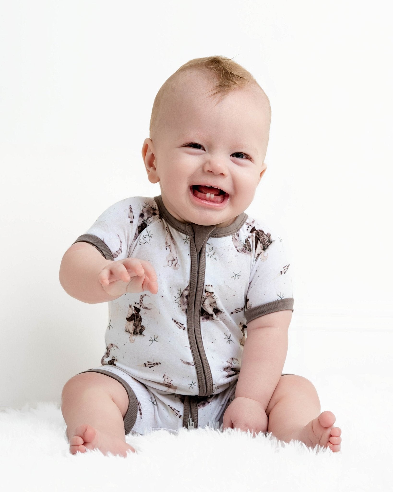 Celestie Bestie Short Sleeve Romper BDLJ - Jammie Session