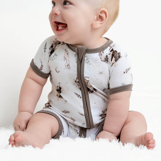 Celestie Bestie Short Sleeve Romper BDLJ - Jammie Session