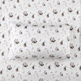 Load image into Gallery viewer, Celestie Bestie Twin Fitted Sheet and Pillowcase Set BDLJ - Jammie Session
