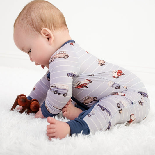 Classic Cruisers (Car) Romper BDLJ - Jammie Session