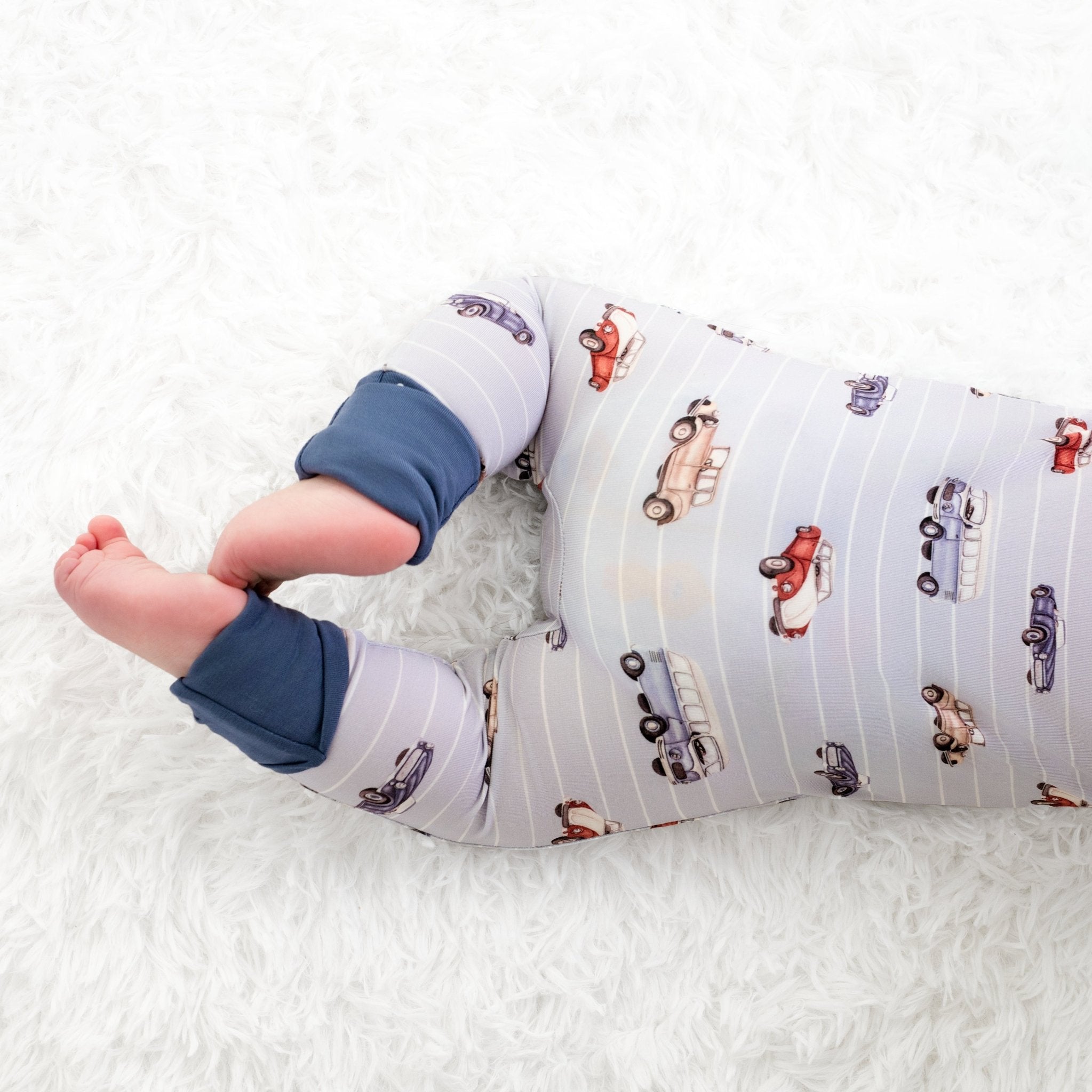 Classic Cruisers (Car) Romper BDLJ - Jammie Session