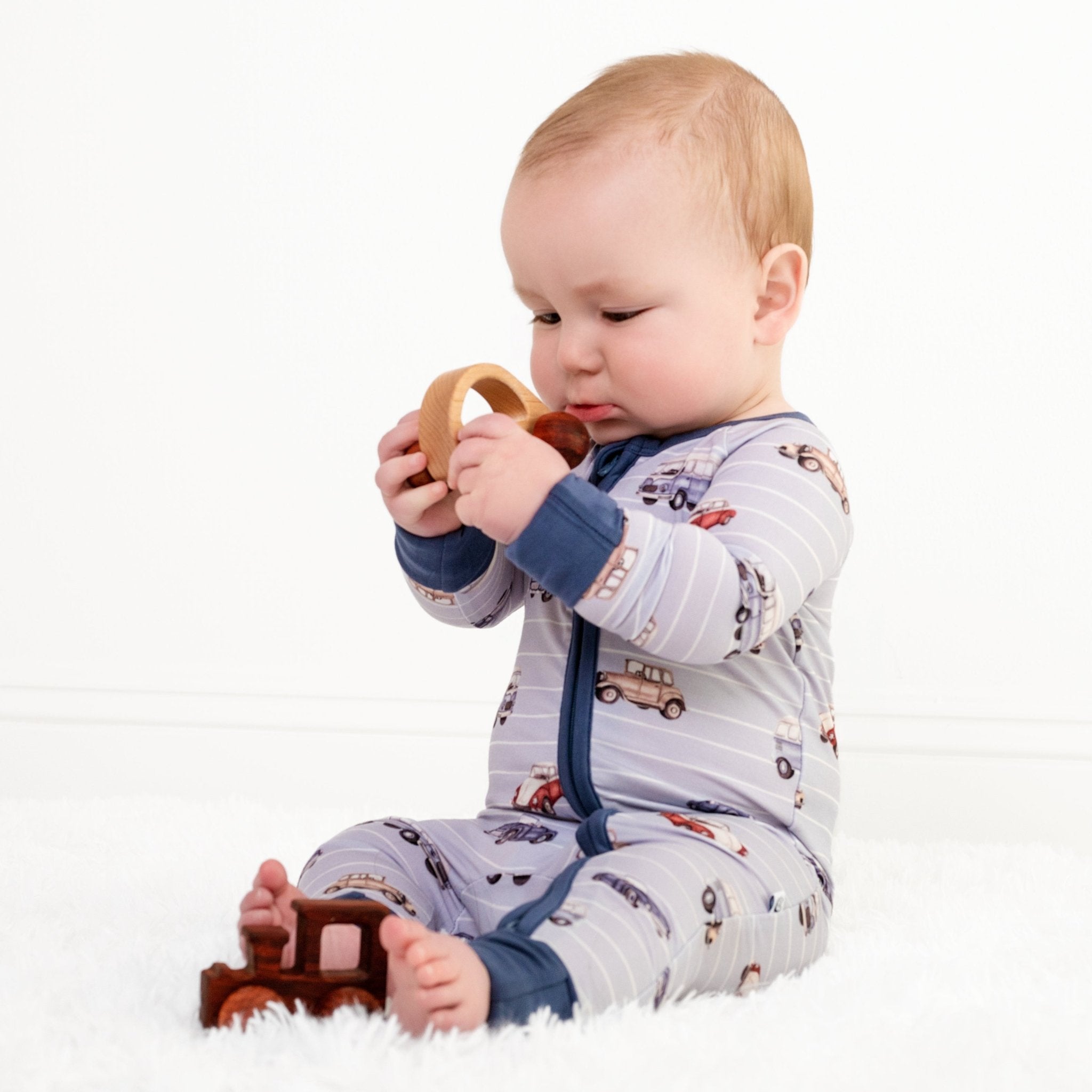 Classic Cruisers (Car) Romper BDLJ - Jammie Session