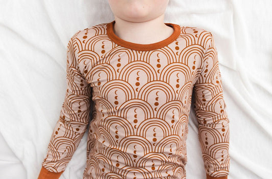 Copper Crescents Long Sleeve PJ's BDLJ - Jammie Session