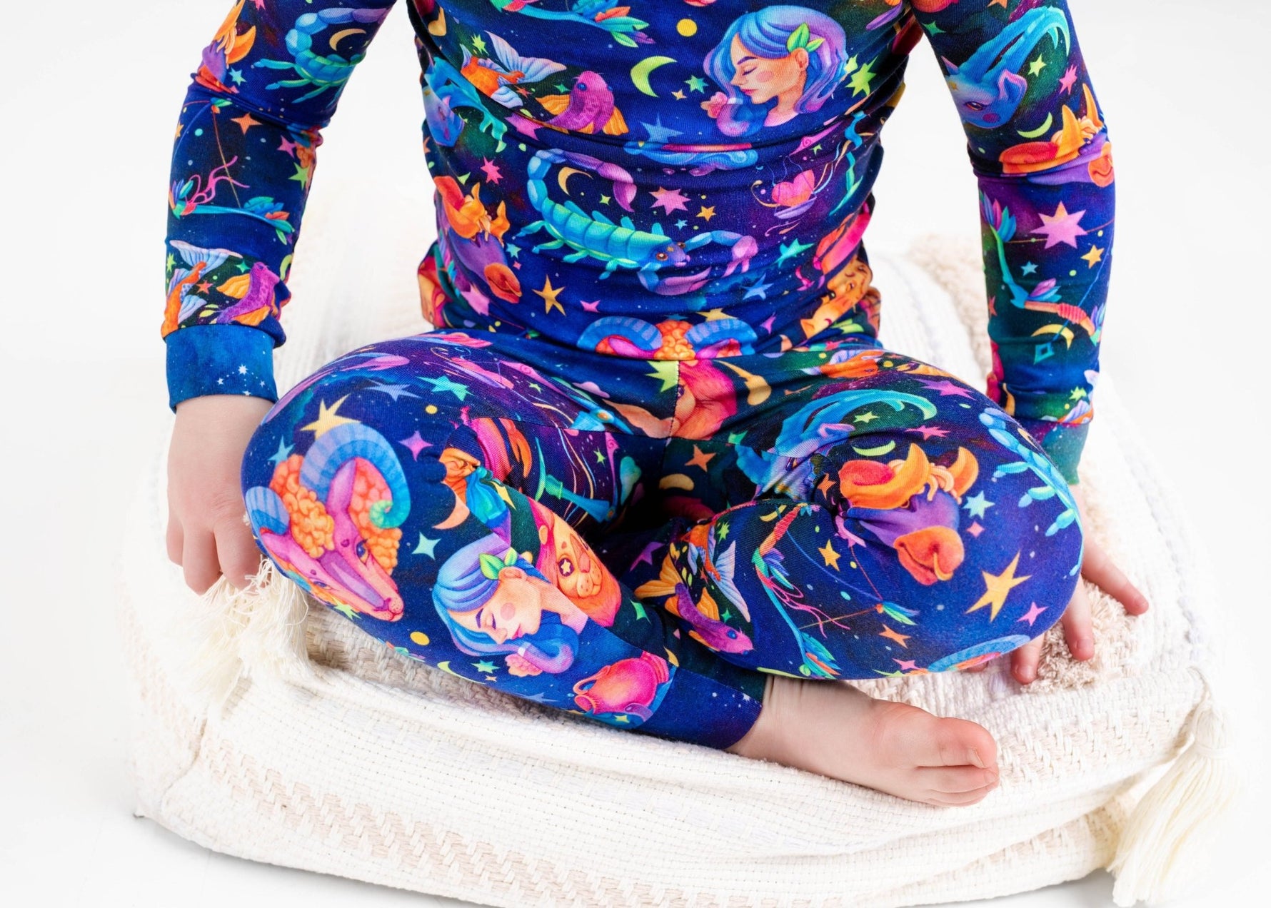 Cosmic Cuddles Zodiac Long Sleeve PJ's - Jammie Session