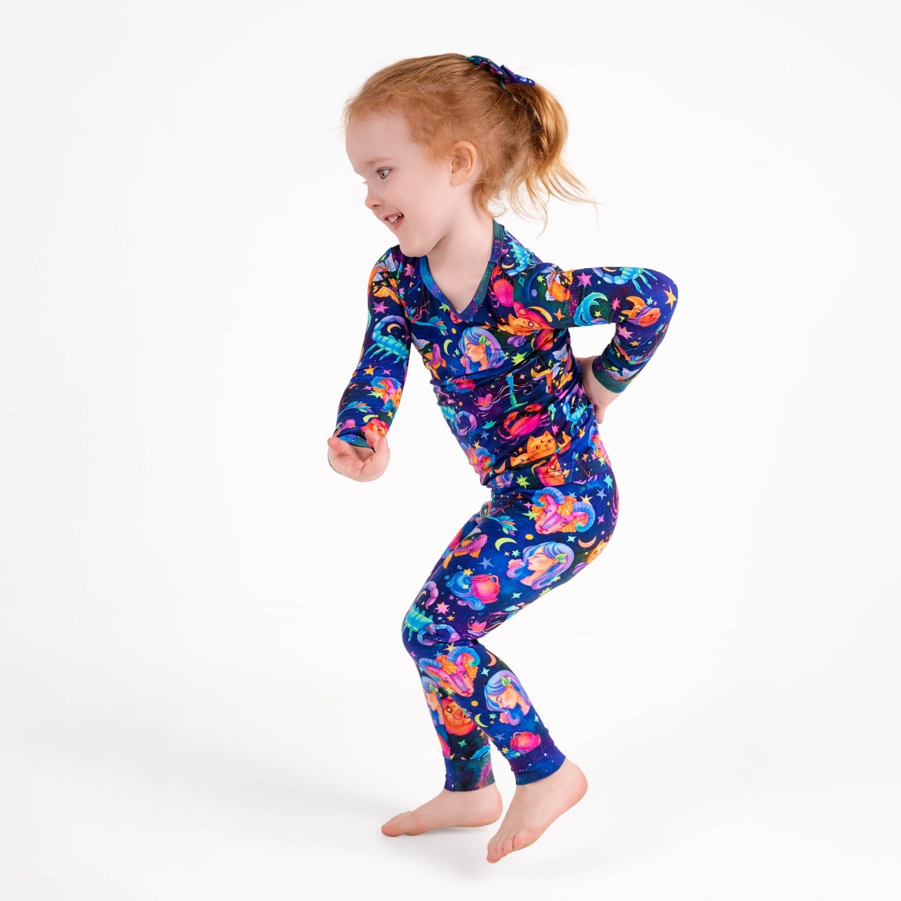 Cosmic Cuddles Zodiac Long Sleeve PJ's - Jammie Session