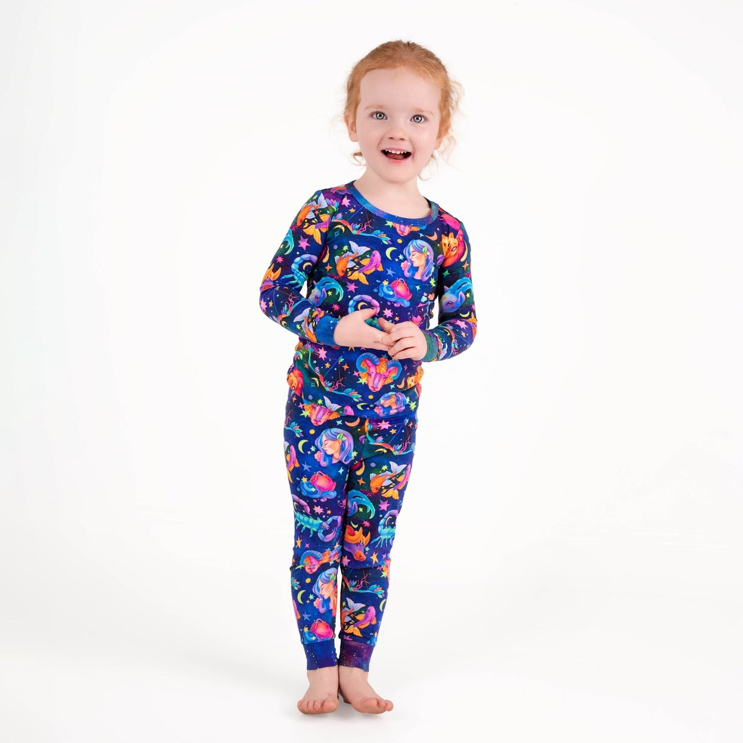 Cosmic Cuddles Zodiac Long Sleeve PJ's - Jammie Session
