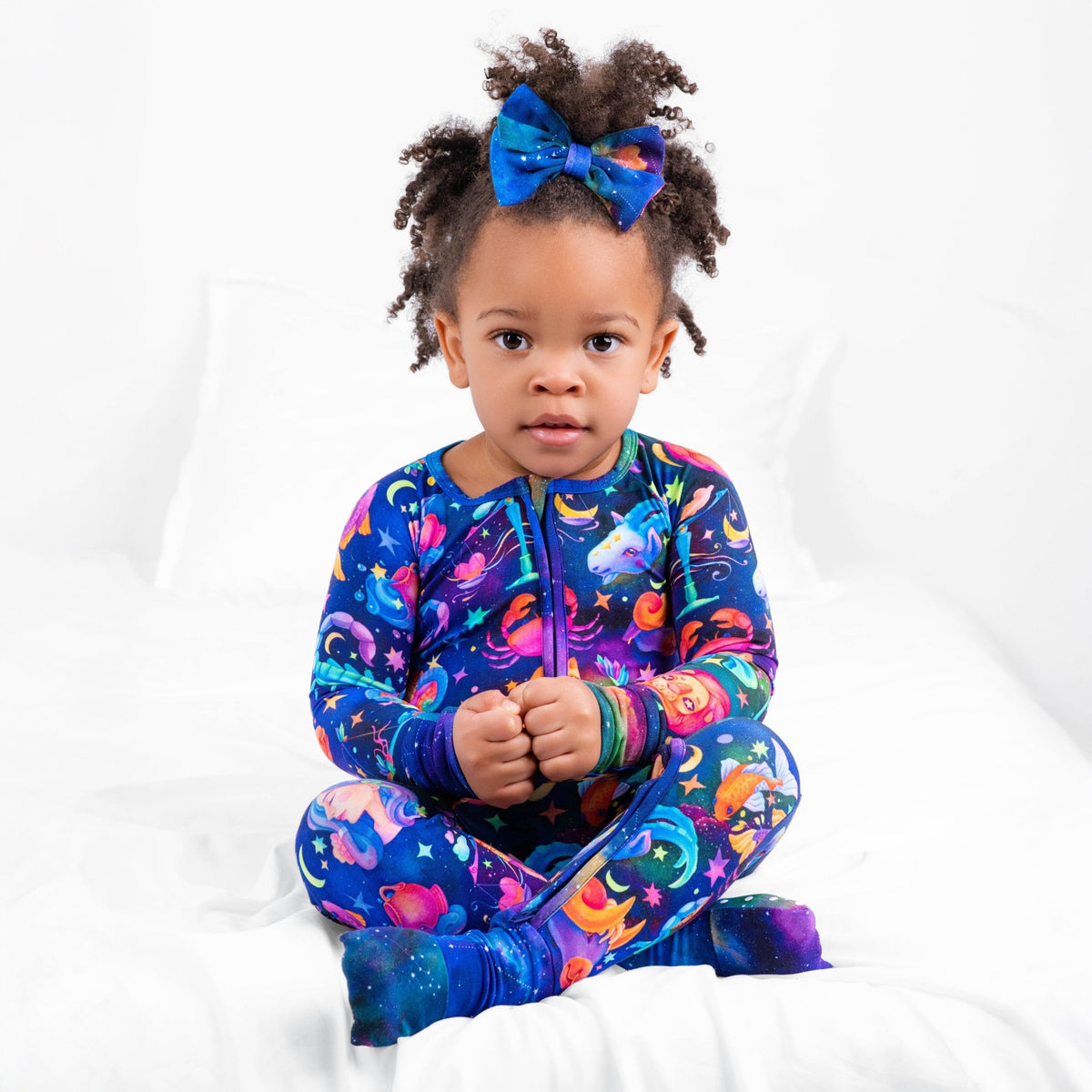Cosmic Cuddles Zodiac Romper - Jammie Session