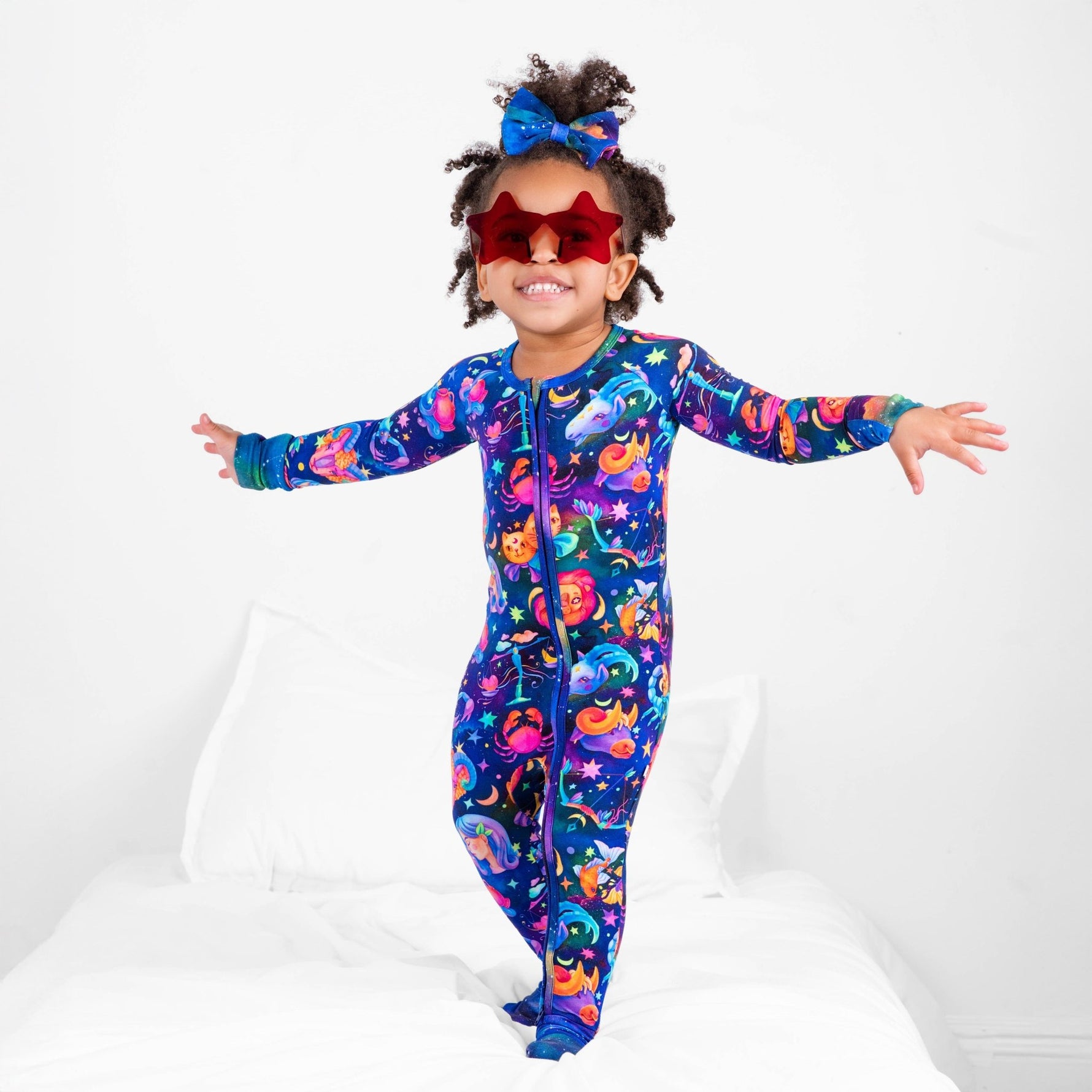 Cosmic Cuddles Zodiac Romper - Jammie Session