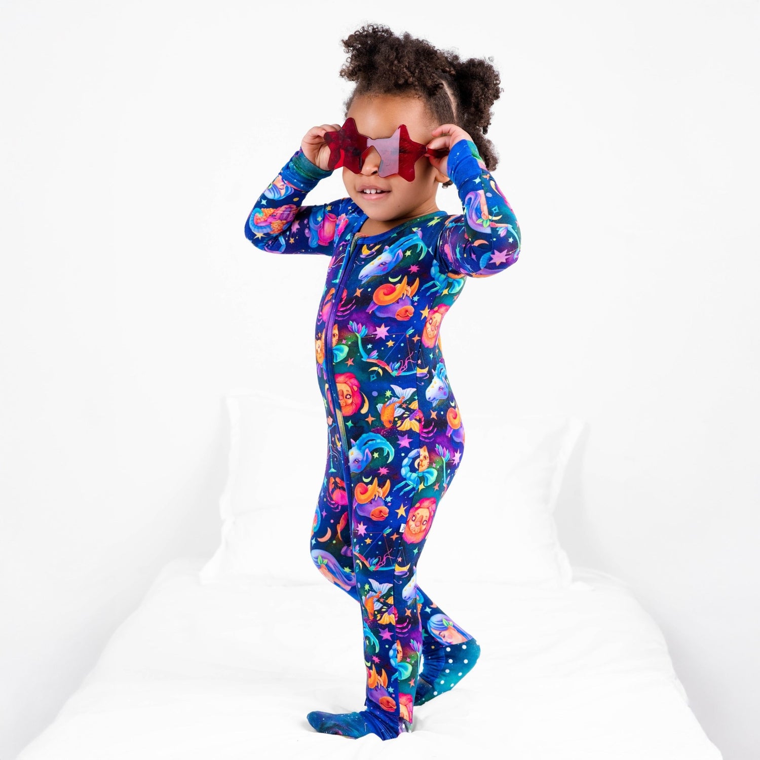 Cosmic Cuddles Zodiac Romper - Jammie Session